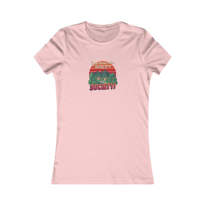 We’re Living in a Society! — Seinfeld Women's Tee (Light)