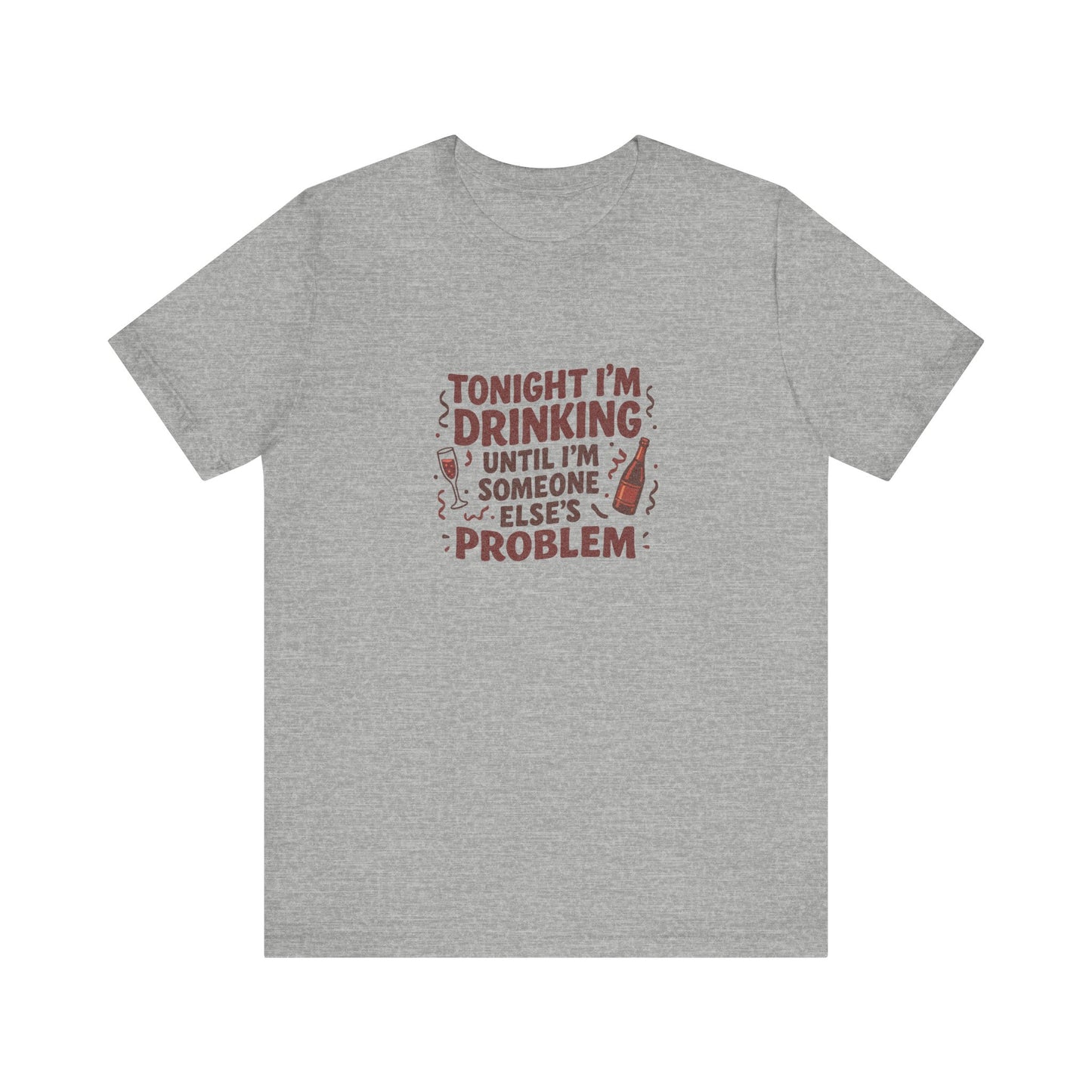 The Problem is Coming From Inside the Bar — Retro Tee (Light)
