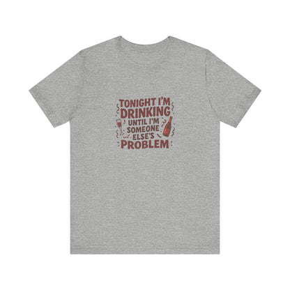 The Problem is Coming From Inside the Bar — Retro Tee (Light)