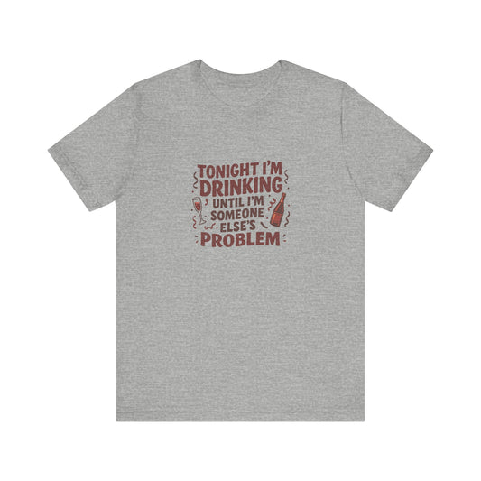 The Problem is Coming From Inside the Bar — Retro Tee (Light)