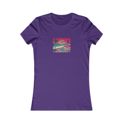 Del Boca Vista (Move Here For Spite!) — Seinfeld Women's Tee (Dark)