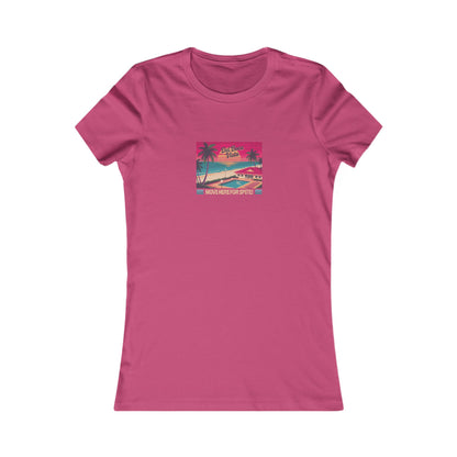Del Boca Vista (Move Here For Spite!) — Seinfeld Women's Tee (Dark)