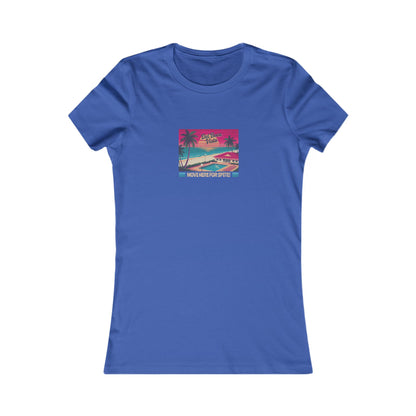 Del Boca Vista (Move Here For Spite!) — Seinfeld Women's Tee (Dark)