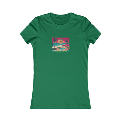 Del Boca Vista (Move Here For Spite!) — Seinfeld Women's Tee (Dark)