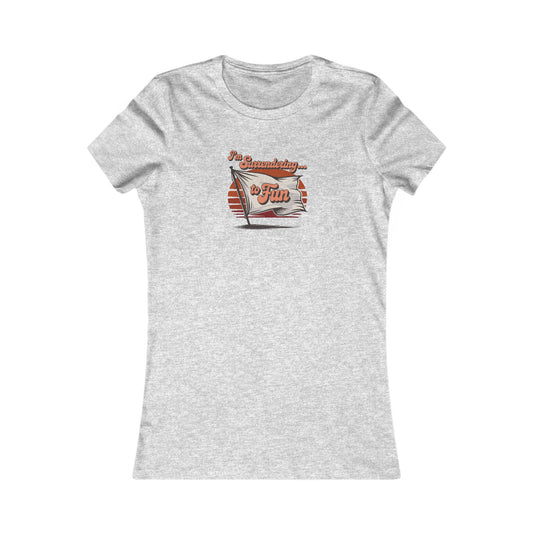 I'm Surrendering to Fun — Fun with Flags Retro Women's Tee (Light)