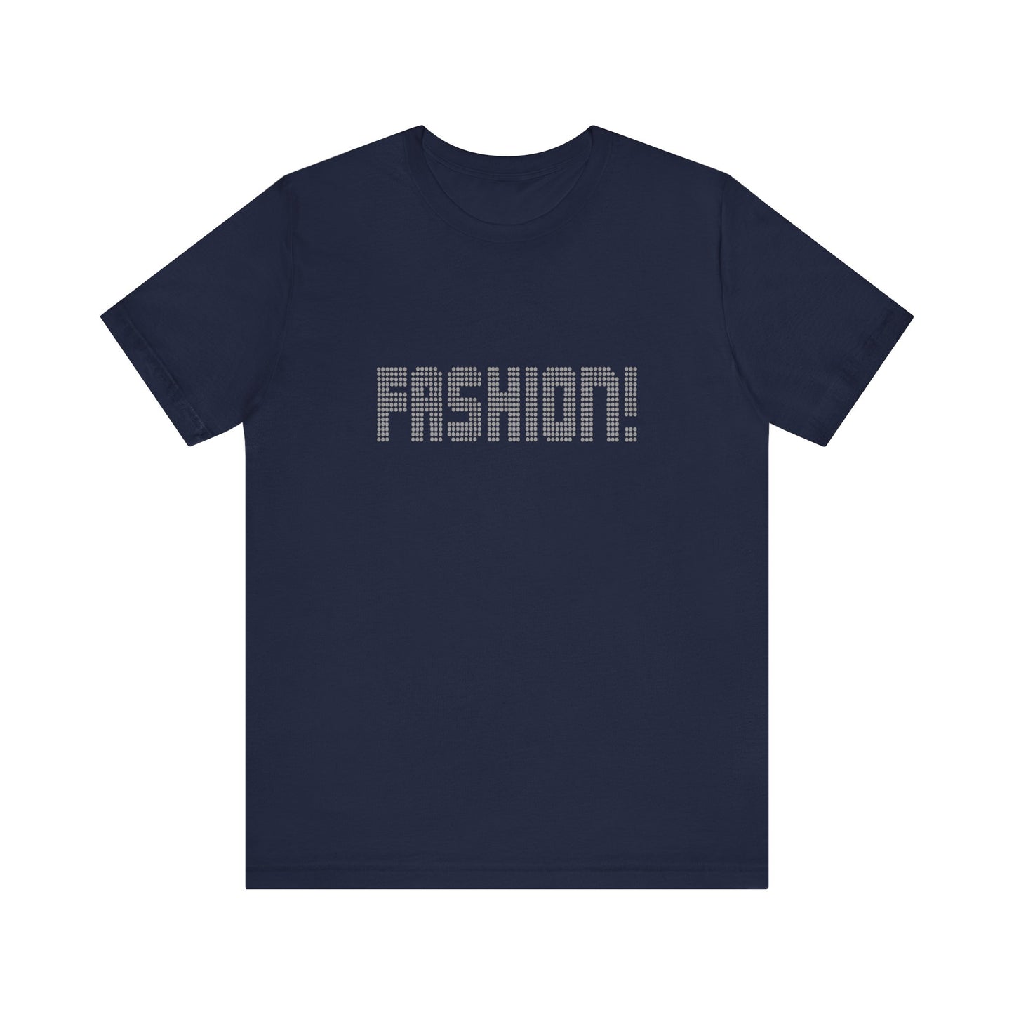 FASHION! — Psych Faux Rhinestones Retro Tee (Dark)