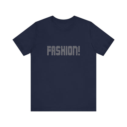 FASHION! — Psych Faux Rhinestones Retro Tee (Dark)
