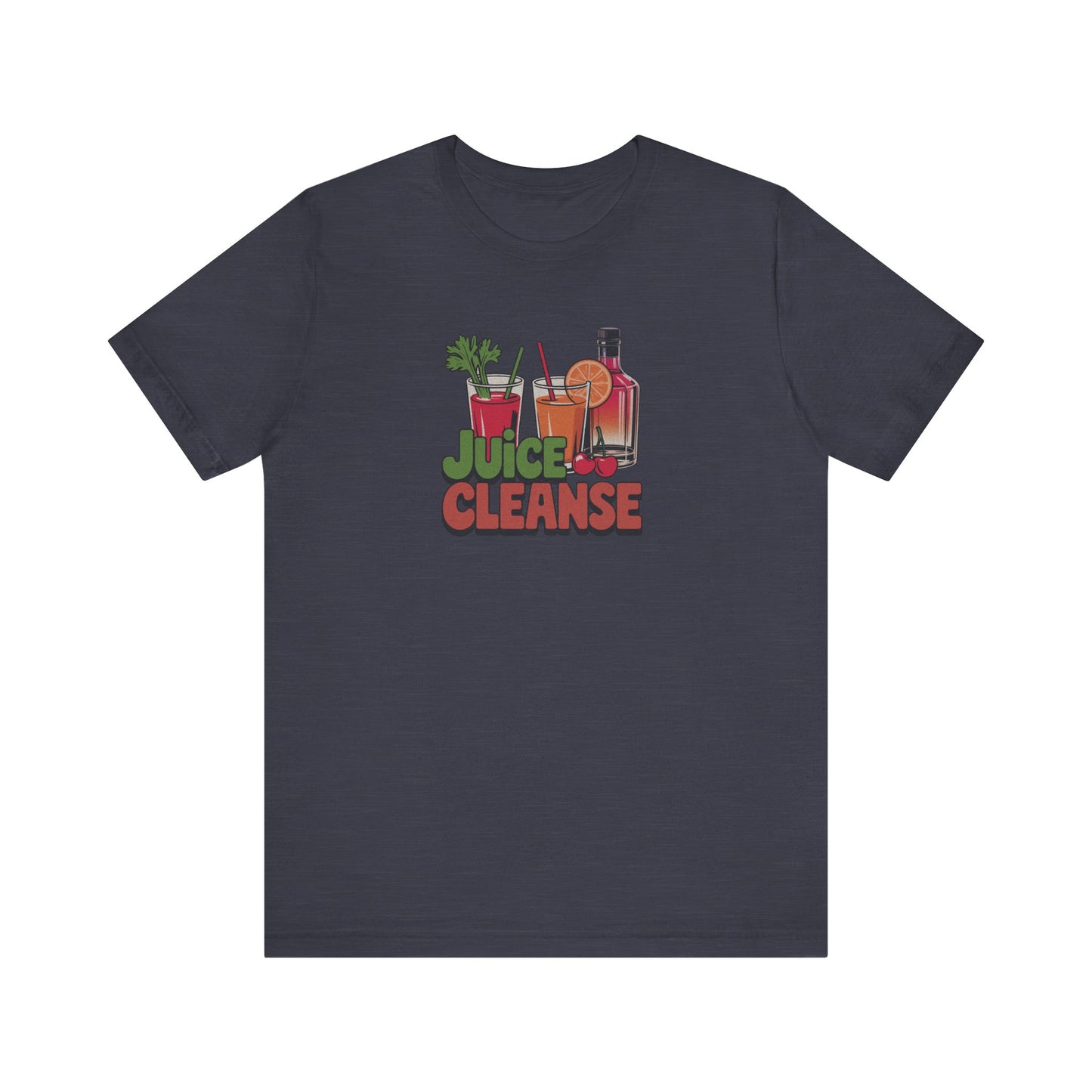 Juice Cleanse Liquid Diet — Boozy Brunch Retro Tee (Dark)