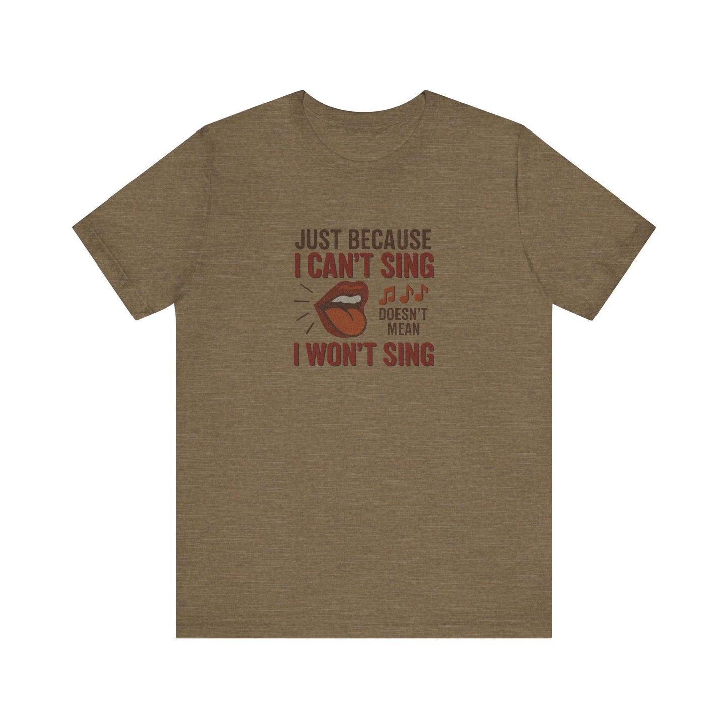 Sing Like Nobody’s Listening — Retro Tee (Light)