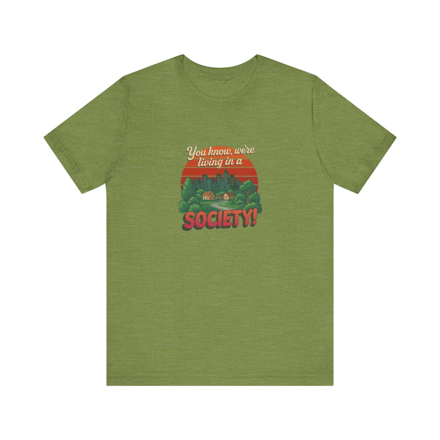 We’re Living in a Society! — Seinfeld Retro Tee (Light)