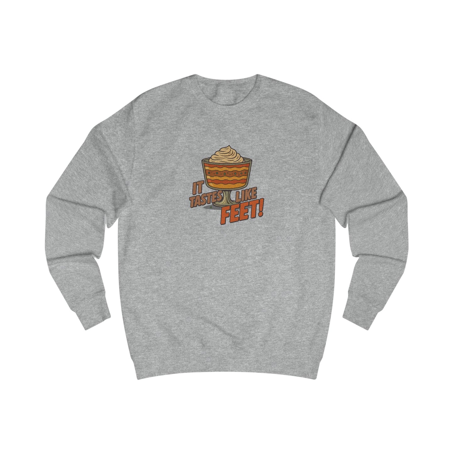 It Tastes Like Feet! — Thanksgiving Trifle Retro Sweatshirt (Light)