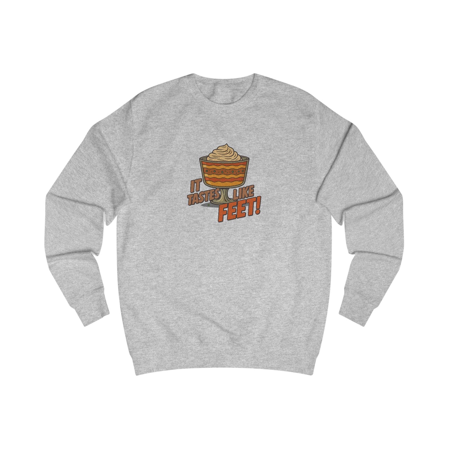 It Tastes Like Feet! — Thanksgiving Trifle Retro Sweatshirt (Light)