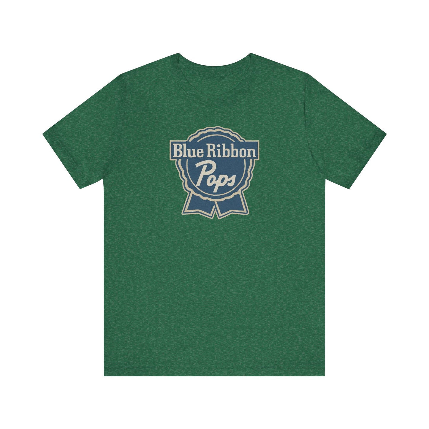 Blue Ribbon Pops Shirt — Funny Dad Gift, Retro Beer Dad Tee