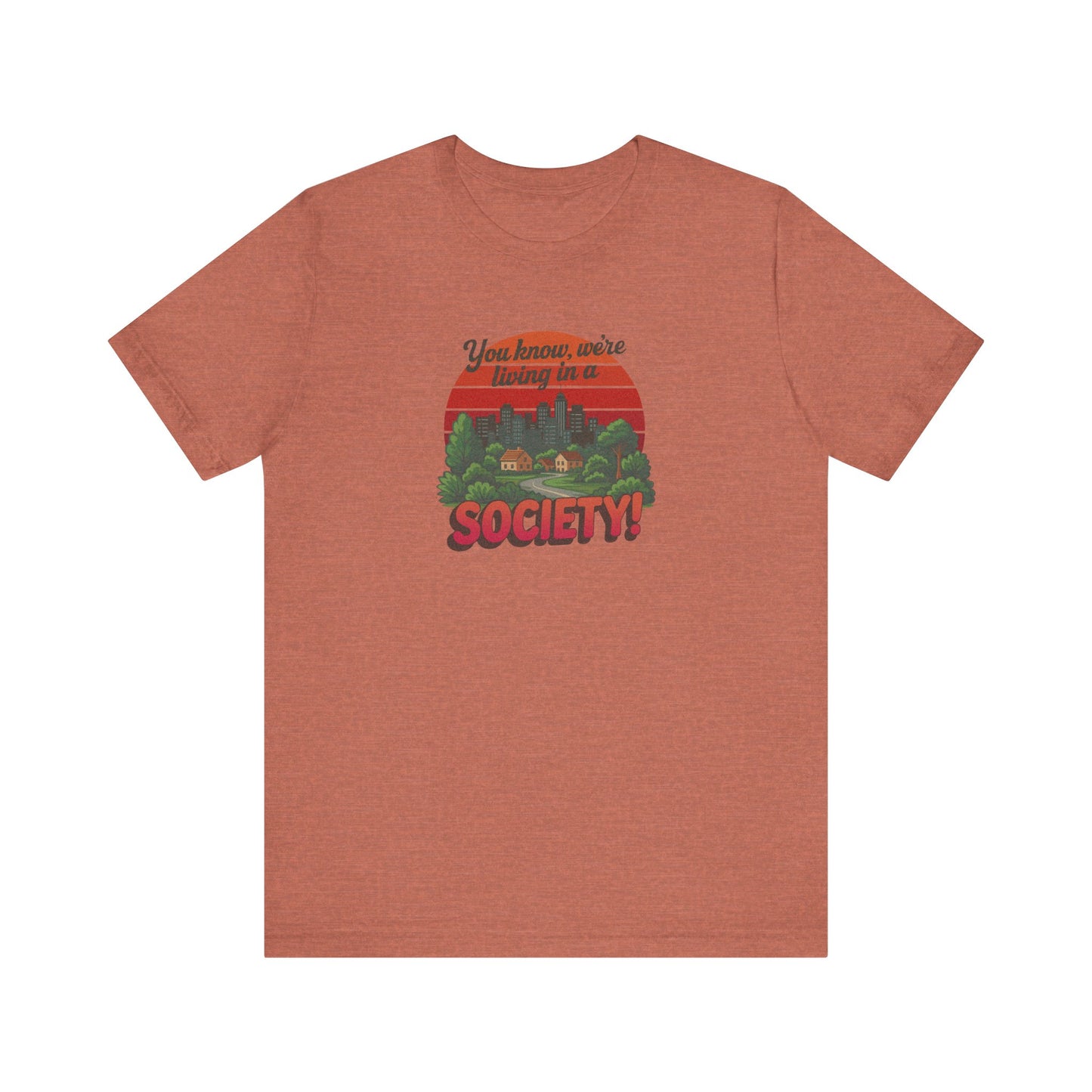 We’re Living in a Society! — Seinfeld Retro Tee (Light)