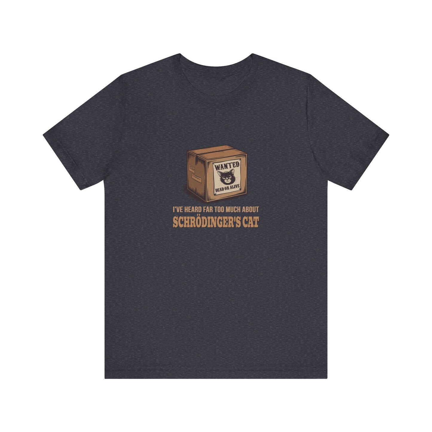 Schrödinger’s Cat — Big Bang Theory Retro Tee (Dark)