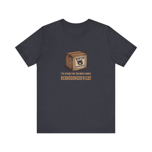 Schrödinger’s Cat — Big Bang Theory Retro Tee (Dark)
