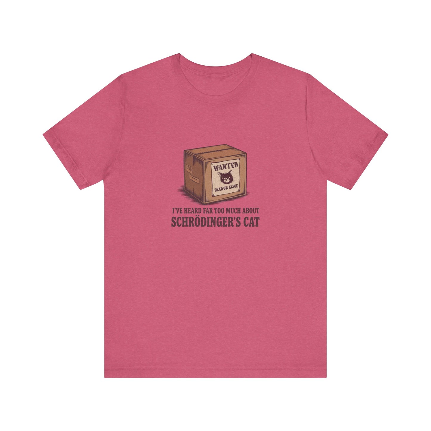 Schrödinger’s Cat — Big Bang Theory Retro Tee (Light)