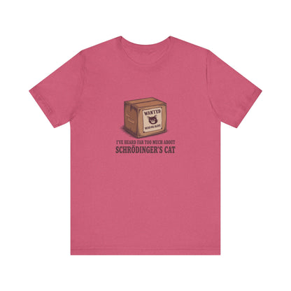 Schrödinger’s Cat — Big Bang Theory Retro Tee (Light)
