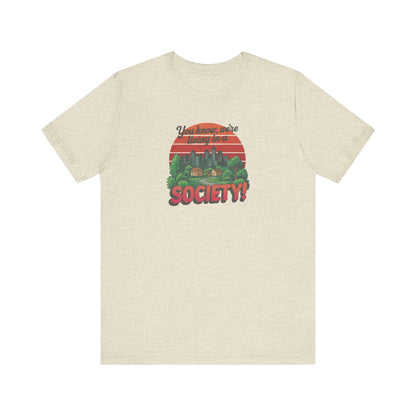 We’re Living in a Society! — Seinfeld Retro Tee (Light)