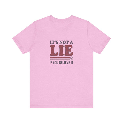 It’s Not a Lie, If You Believe It — George Costanza Retro Tee (Light)