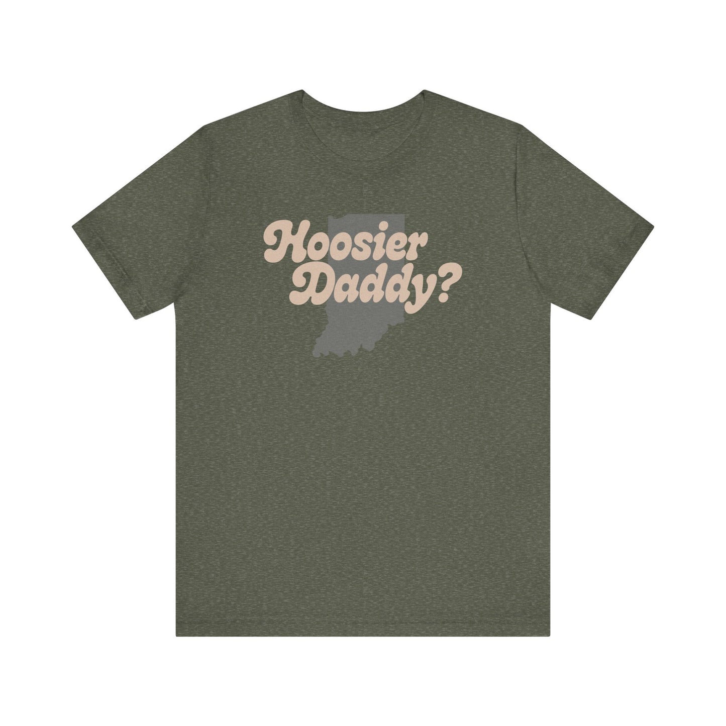 Hoosier Daddy Shirt — Funny Indiana Dad Pun Tee
