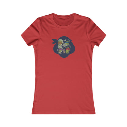 Renaissance Ninja Turtles — TMNT Retro Women's Tee (Light)