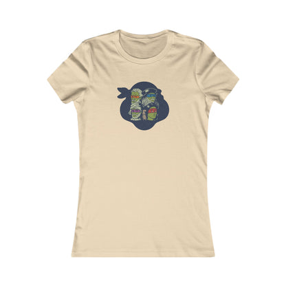 Renaissance Ninja Turtles — TMNT Retro Women's Tee (Light)