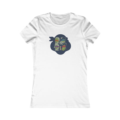 Renaissance Ninja Turtles — TMNT Retro Women's Tee (Light)