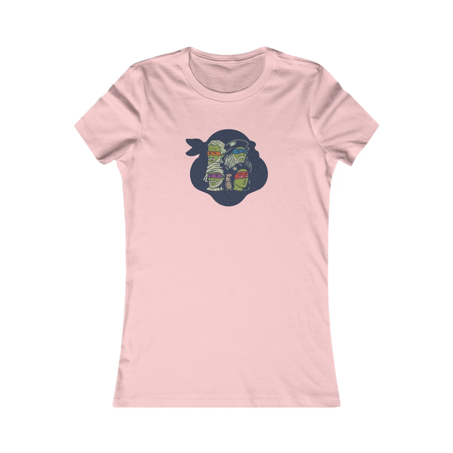 Renaissance Ninja Turtles — TMNT Retro Women's Tee (Light)