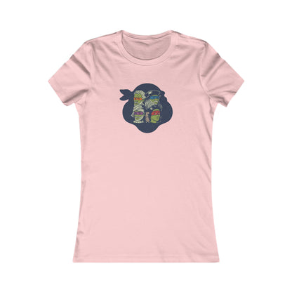 Renaissance Ninja Turtles — TMNT Retro Women's Tee (Light)