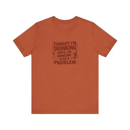 The Problem is Coming From Inside the Bar — Retro Tee (Light)