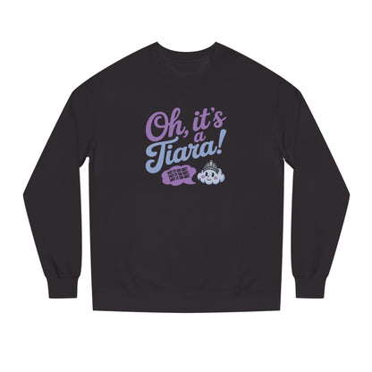 Oh, It’s a Tiara! (Put It On Me!) — Amy Farrah Fowler Retro Sweatshirt (Dark)