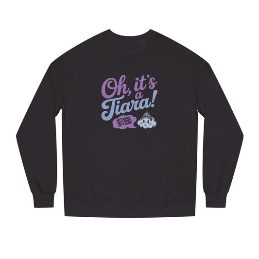 Oh, It’s a Tiara! (Put It On Me!) — Amy Farrah Fowler Retro Sweatshirt (Dark)