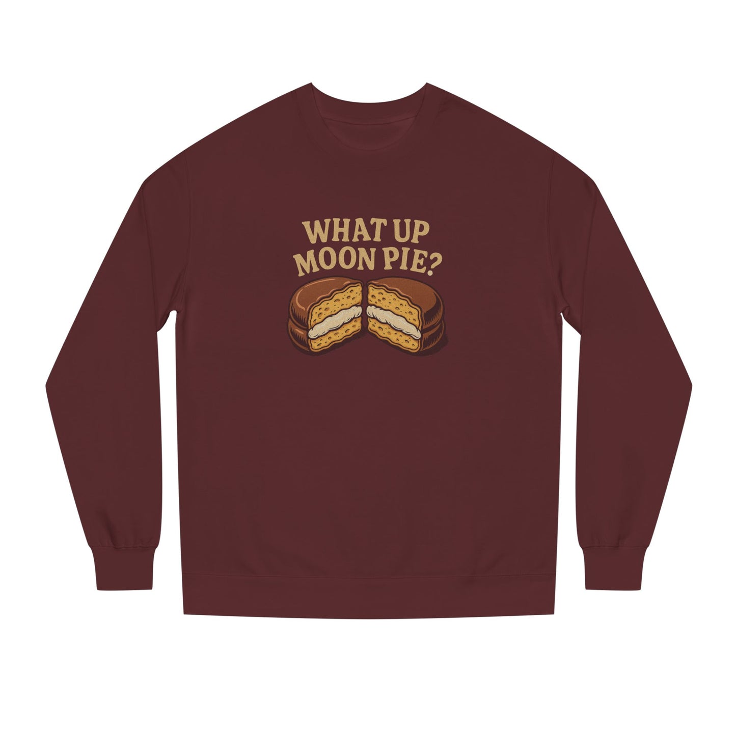 What Up, Moon Pie? — Big Bang Theory Retro Sweatshirt (Dark)