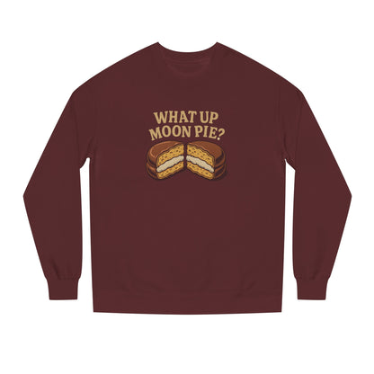 What Up, Moon Pie? — Big Bang Theory Retro Sweatshirt (Dark)