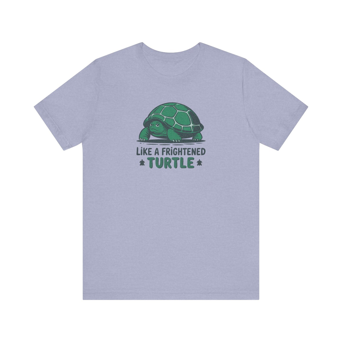 Like a Frightened Turtle — George Costanza Shrinkage Retro Tee (Light)
