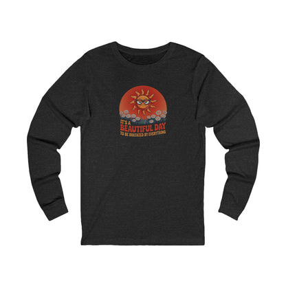 Beautiful Day To Be Irritated by Everything — Retro Long Sleeve (Dark)