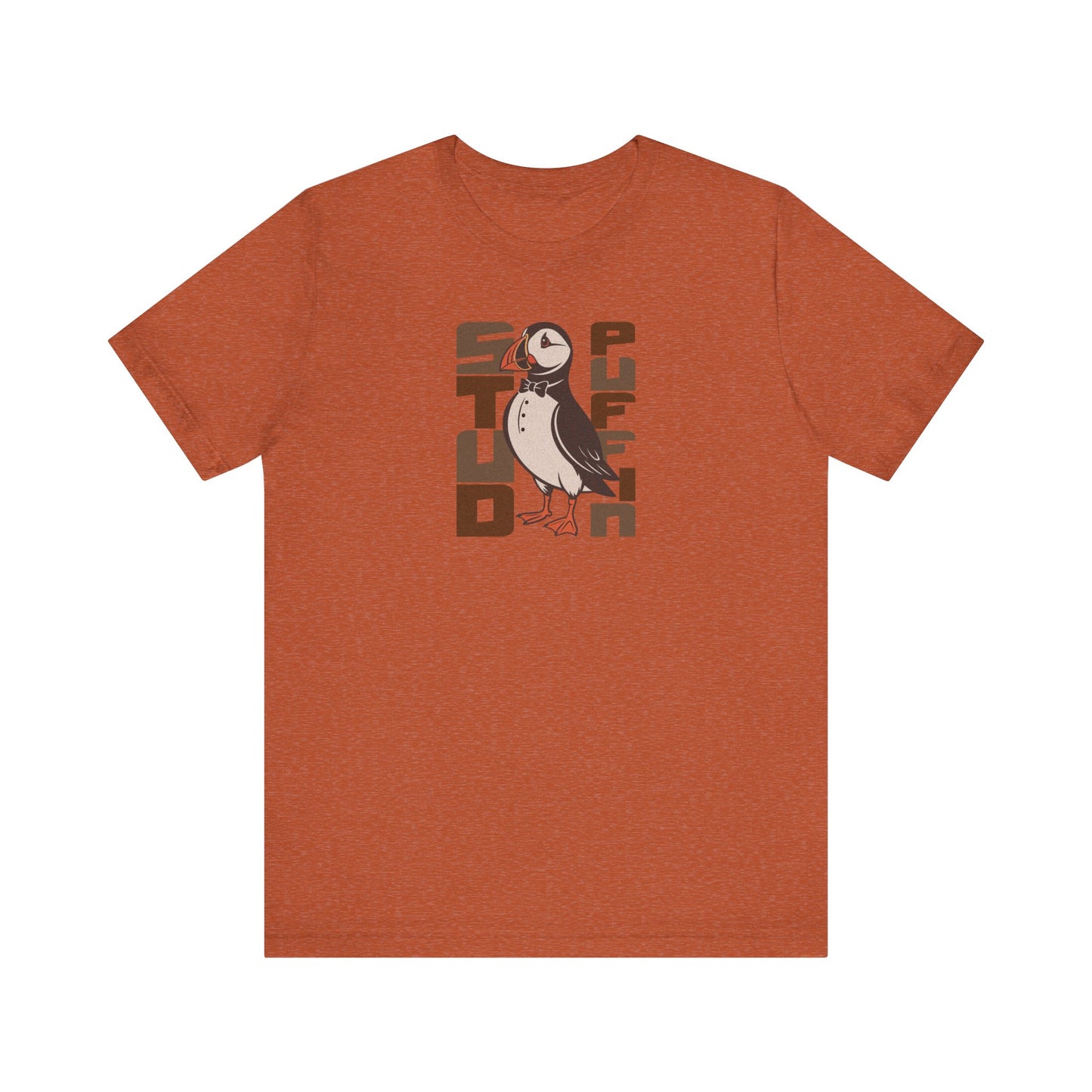 Stud Puffin, Licensed to Chill – Spy-Bird Retro Tee (Light)