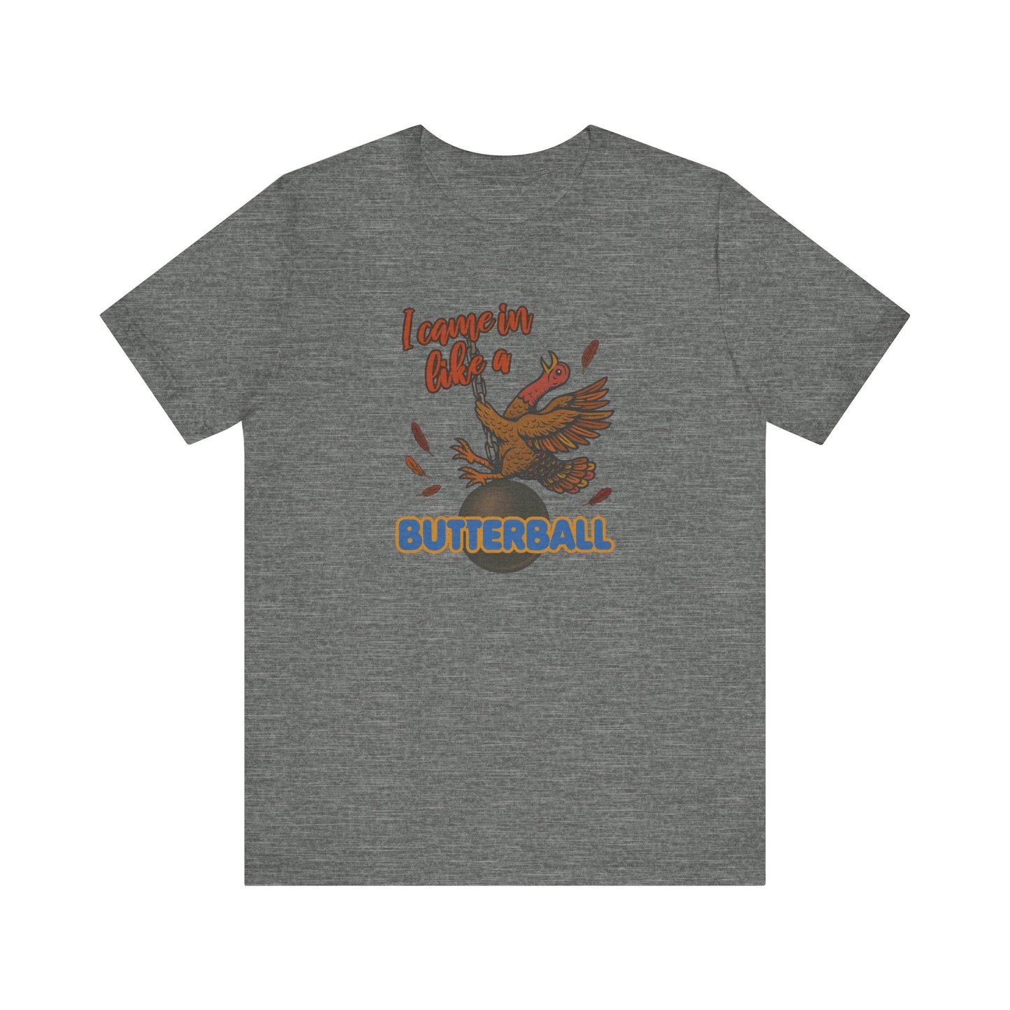 Like a Butterball — Miley Cyrus Thanksgiving Parody Retro Tee (Light)
