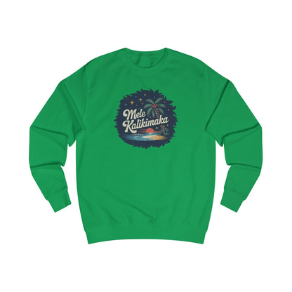 Mele Kalikimaka — Retro Hawaiian Christmas Sweatshirt (Light)
