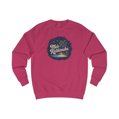 Mele Kalikimaka — Retro Hawaiian Christmas Sweatshirt (Light)