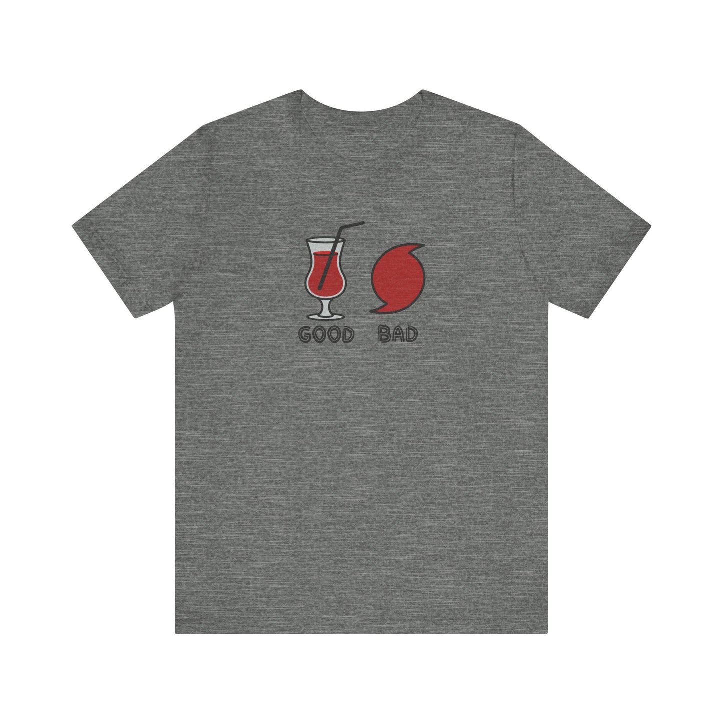 Good Hurricane, Bad Hurricane – Tropical Retro Tee (Light)