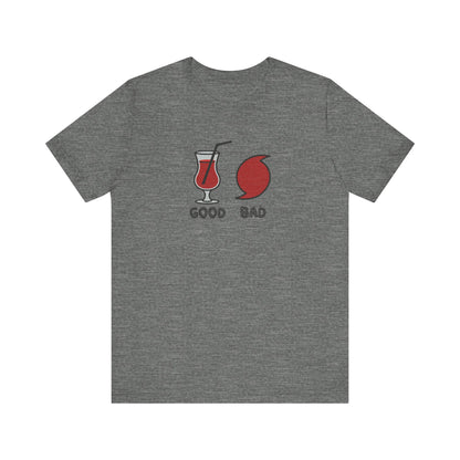 Good Hurricane, Bad Hurricane – Tropical Retro Tee (Light)
