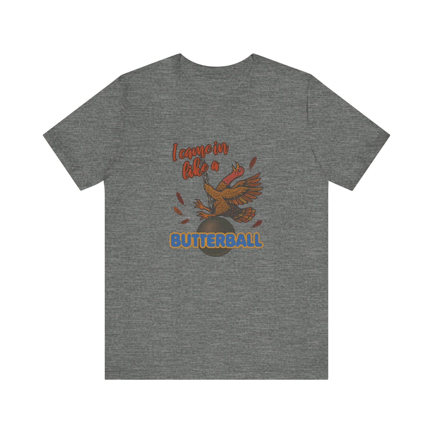 Like a Butterball — Miley Cyrus Thanksgiving Parody Retro Tee (Light)