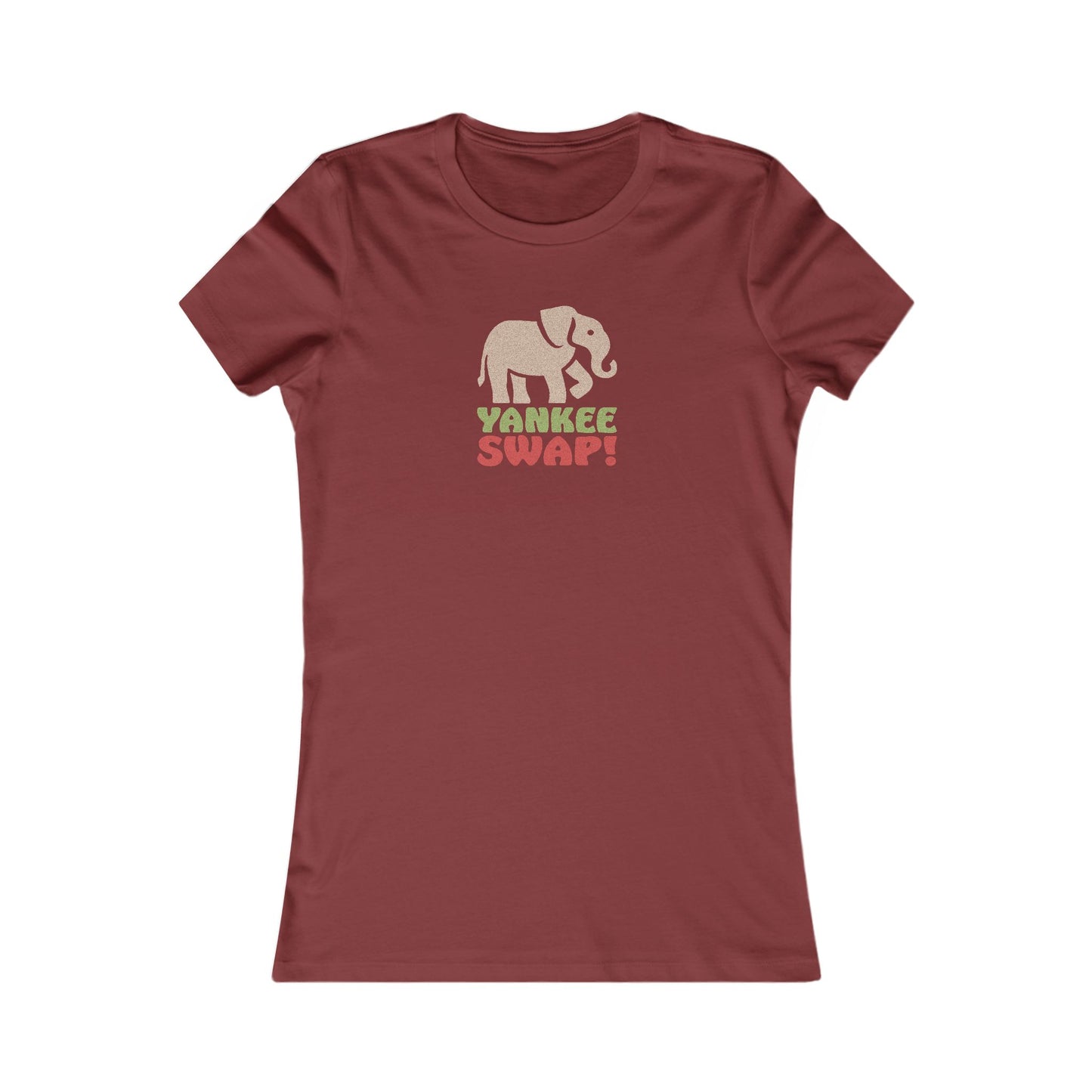 Yankee Swap! Christmas Party — Michael Scott Retro Women's Tee (Dark)