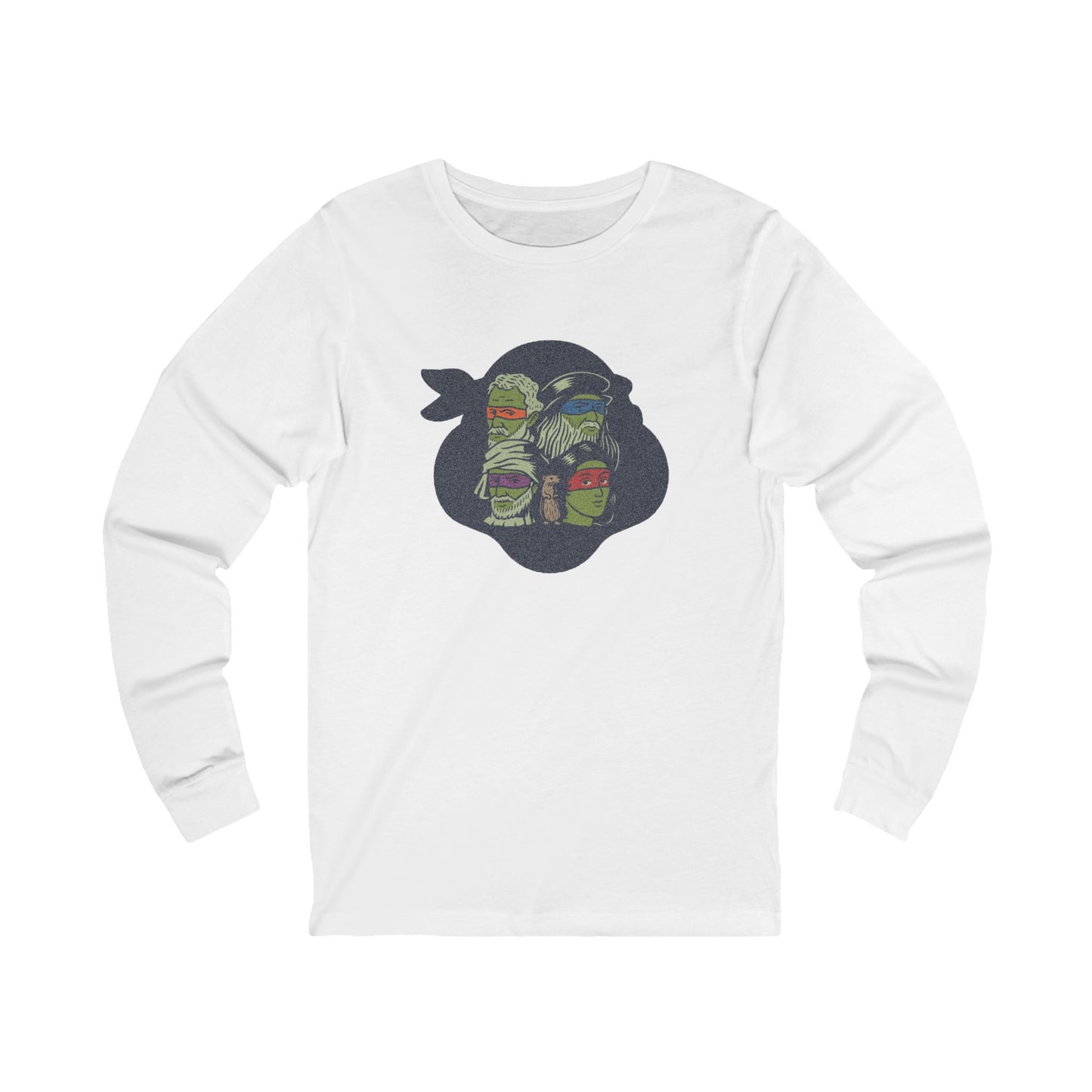 Renaissance Ninja Turtles — TMNT Retro Long Sleeve (Light)