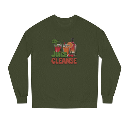 Juice Cleanse Liquid Diet — Boozy Brunch Retro Sweatshirt (Dark)