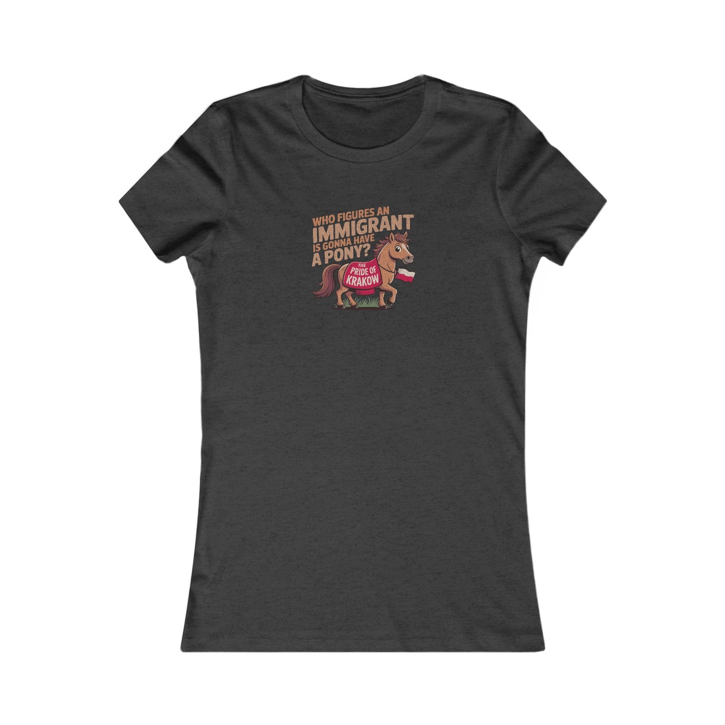 The Pride of Krakow — Seinfeld Retro Women's Tee (Dark)