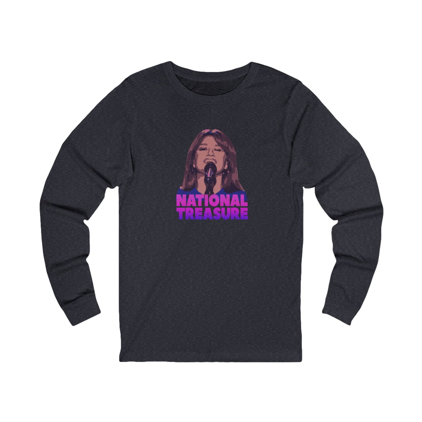 Kelly Clarkson: National Treasure — Kellyoke Retro Long Sleeve (Dark)