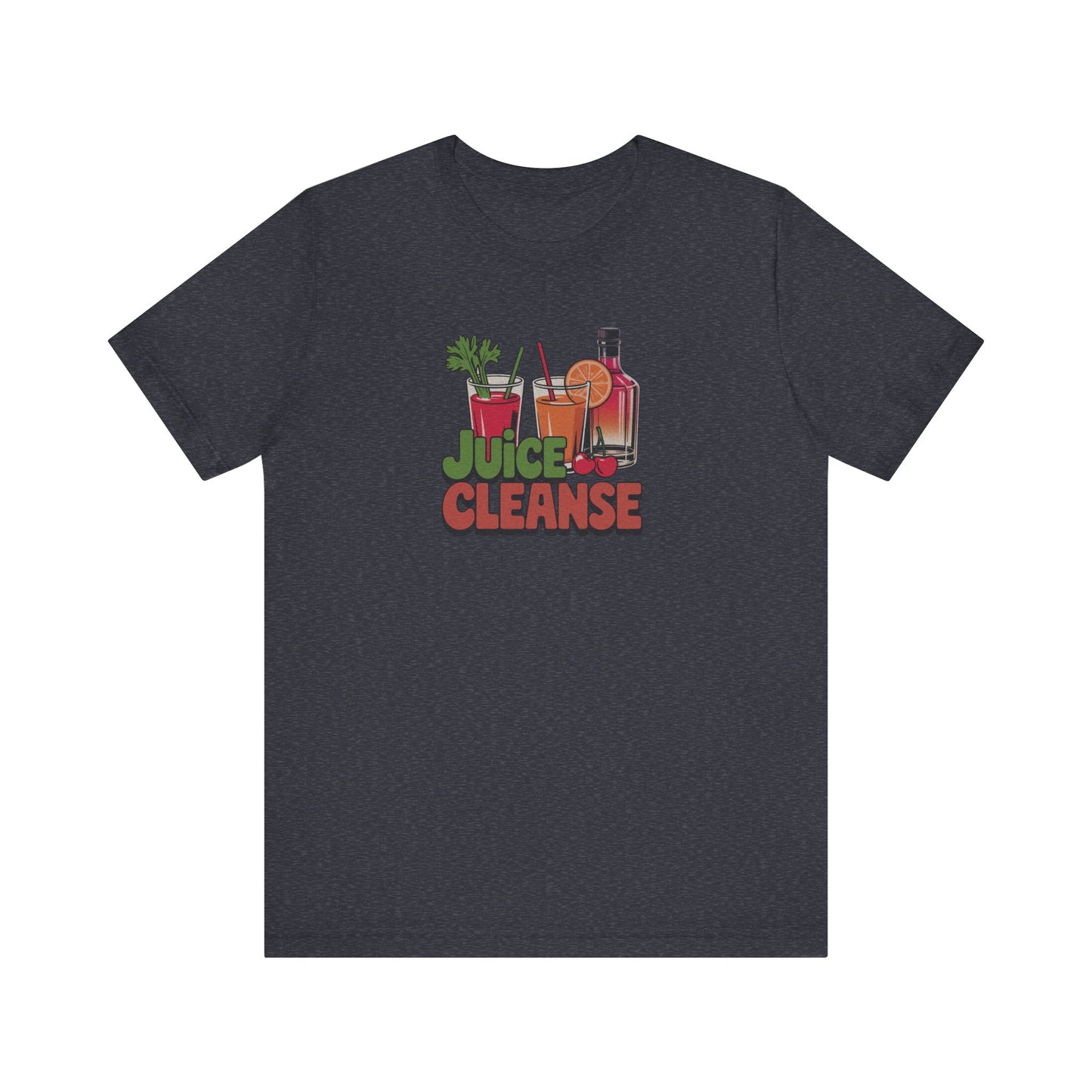 Juice Cleanse Liquid Diet — Boozy Brunch Retro Tee (Dark)